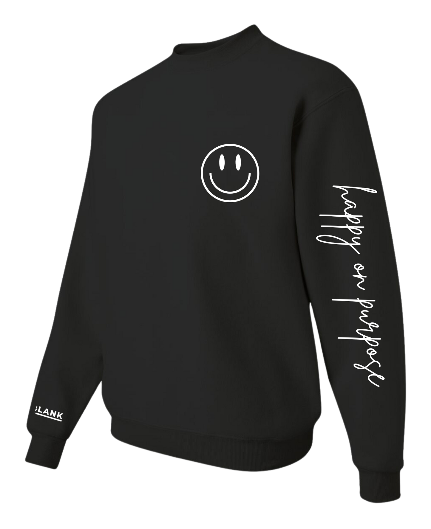 Happy on Purpose Crewneck