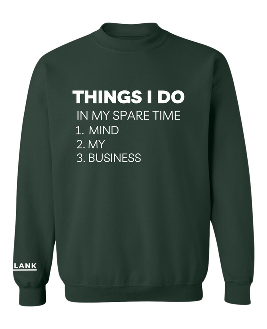 TO DO LIST CREWNECK