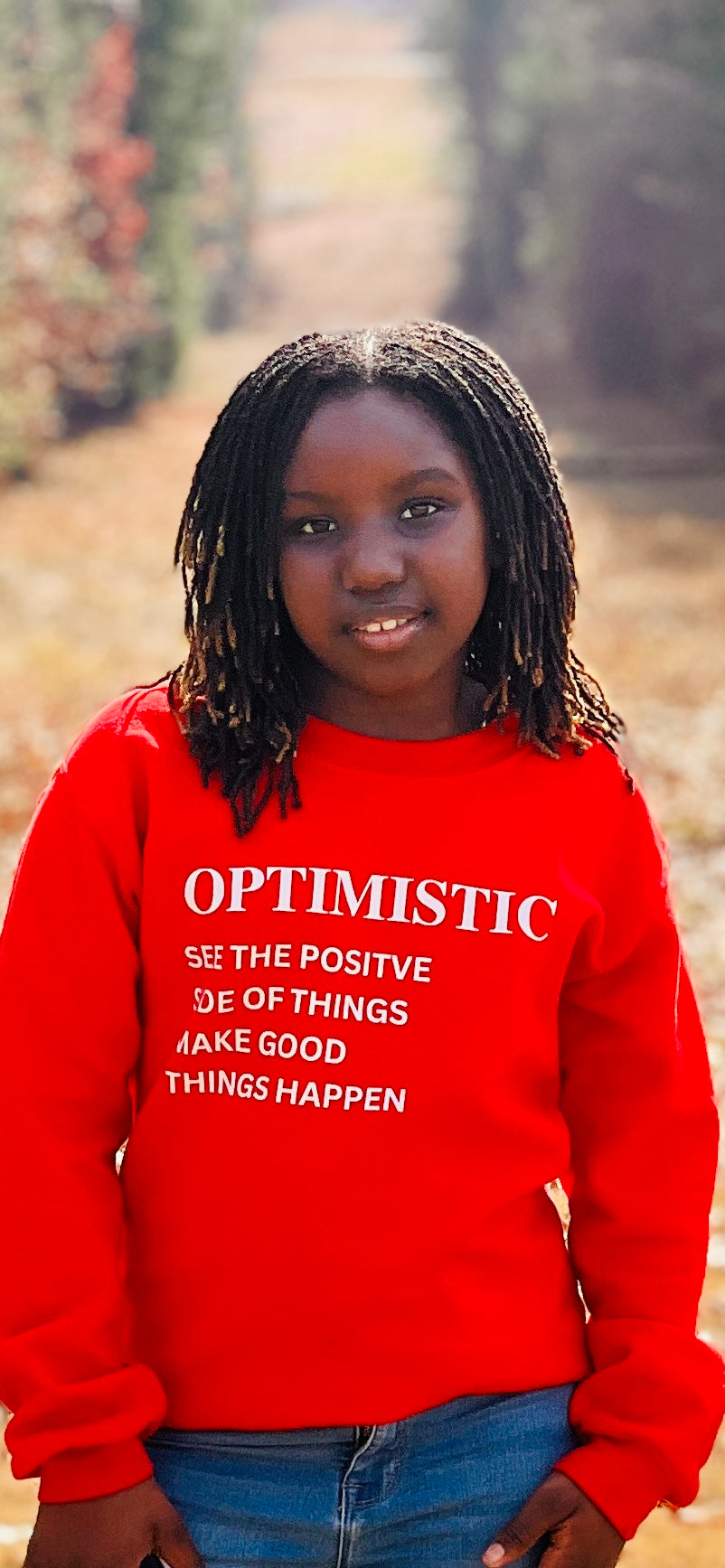 Youth Optimistic Crewneck