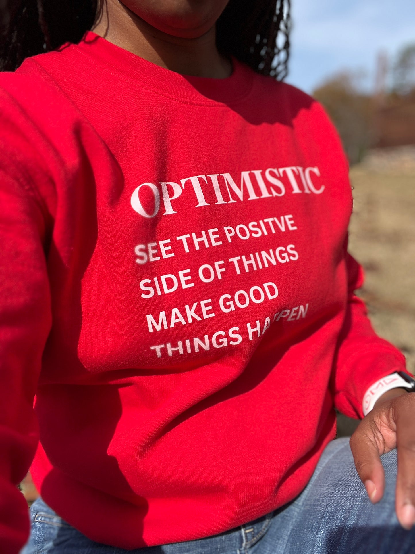 Youth Optimistic Crewneck