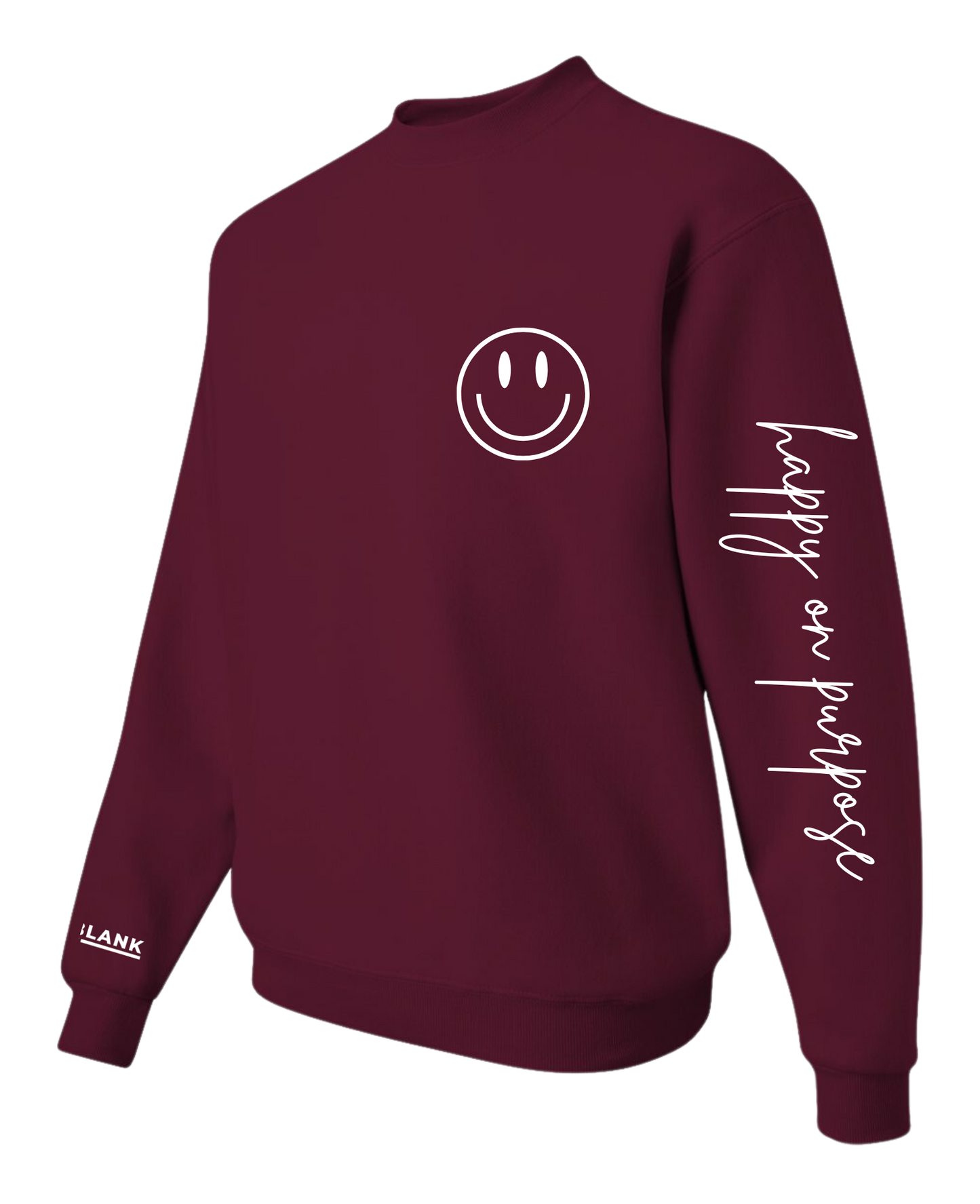 Happy on Purpose Crewneck